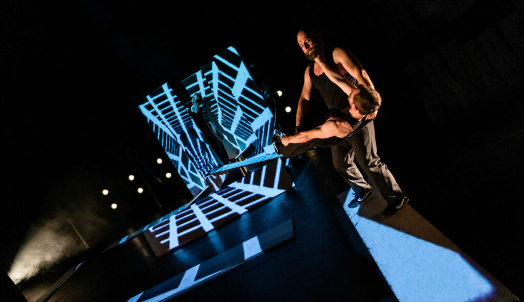 The performance “Walk-Man” at the dance theater Bora Bora.
