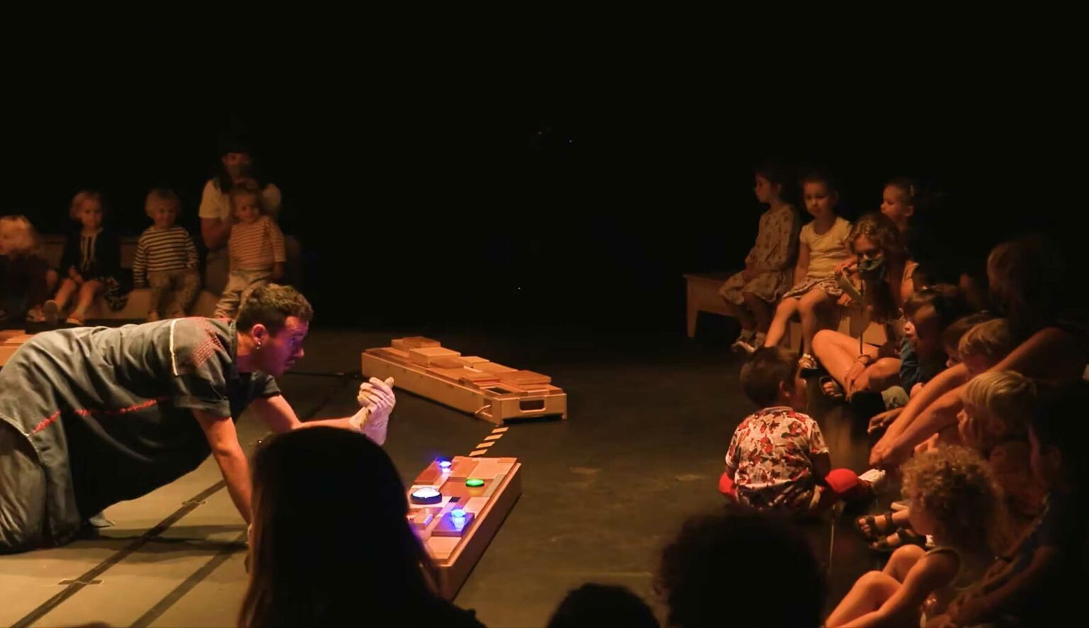 The performance “Impulz” - part of Dans Baby Dans Festival 2023 at the dance theater Bora Bora.